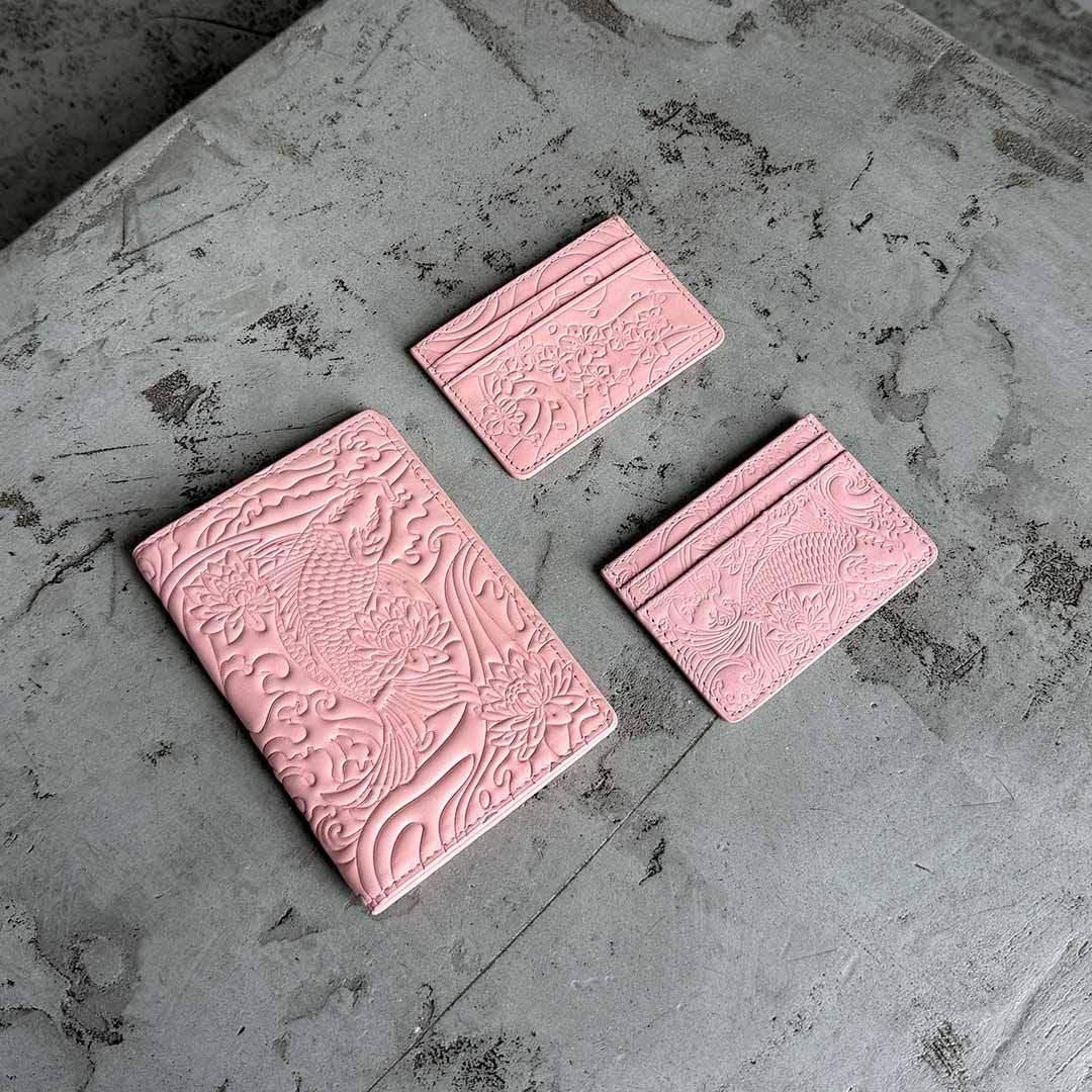 Baby Pink Sakura Card Holder