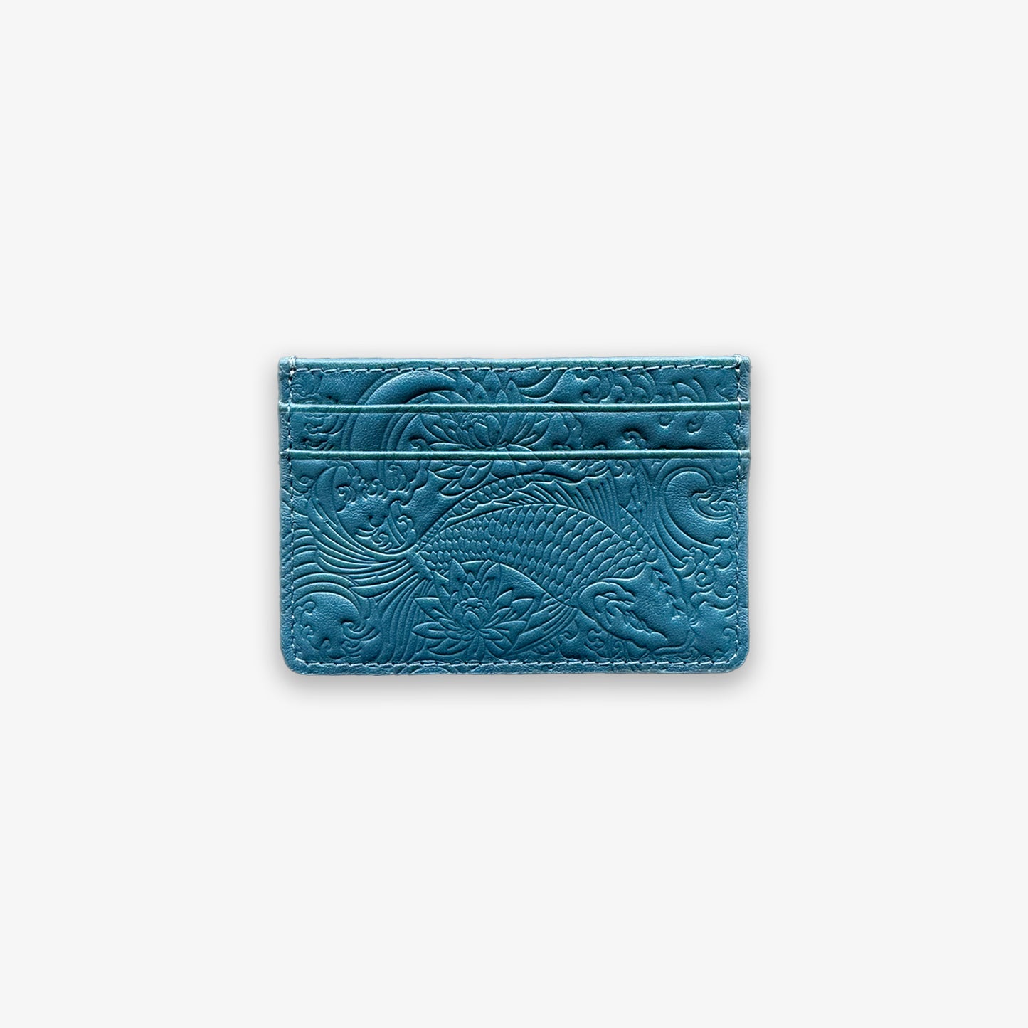 Ocean Blue Koi Card Holder