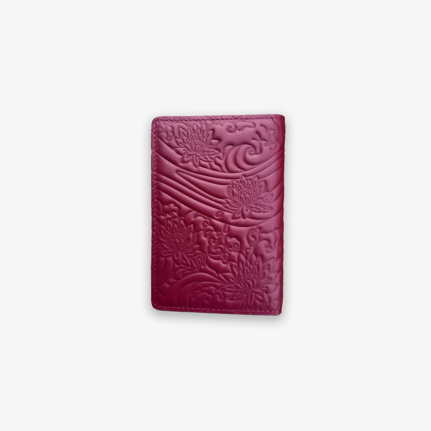 Cherry Red Koi Passport Holder