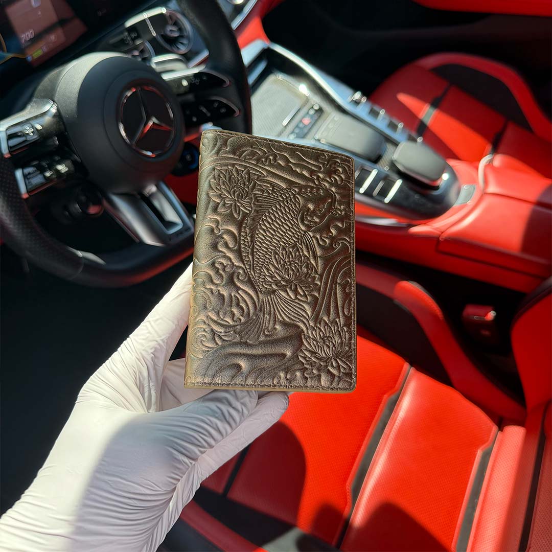 Champagne Koi Passport Holder