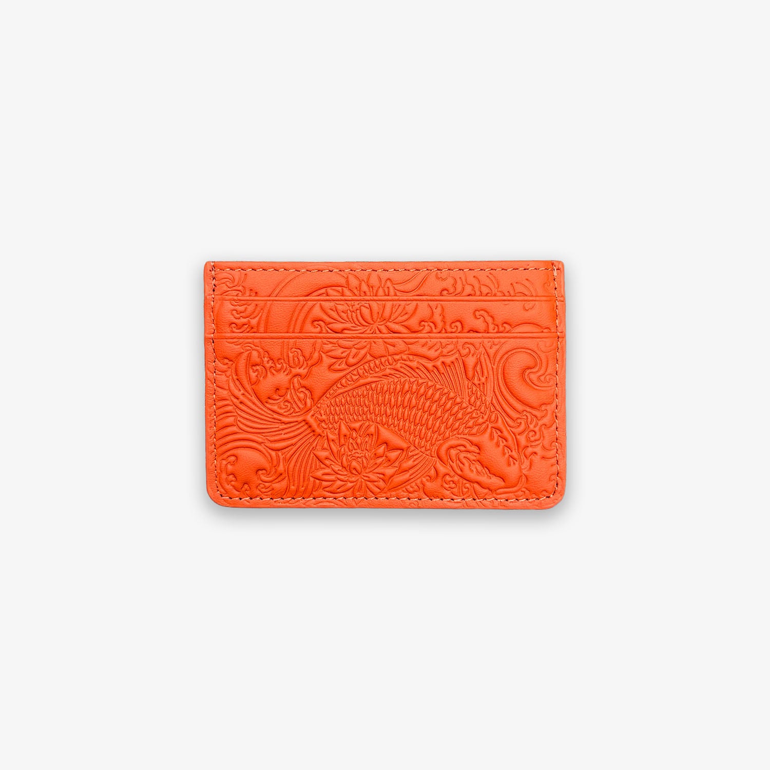 Mandarin Orange Koi Card Holder – izuki studios
