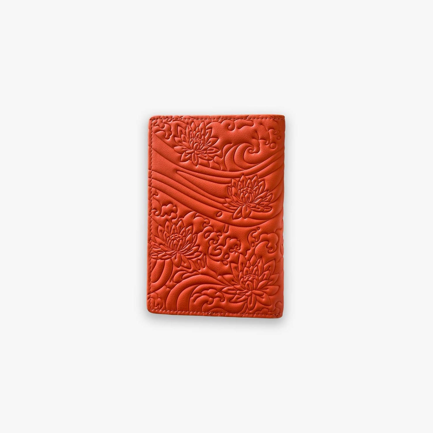 Mandarin Orange Koi Passport Holder