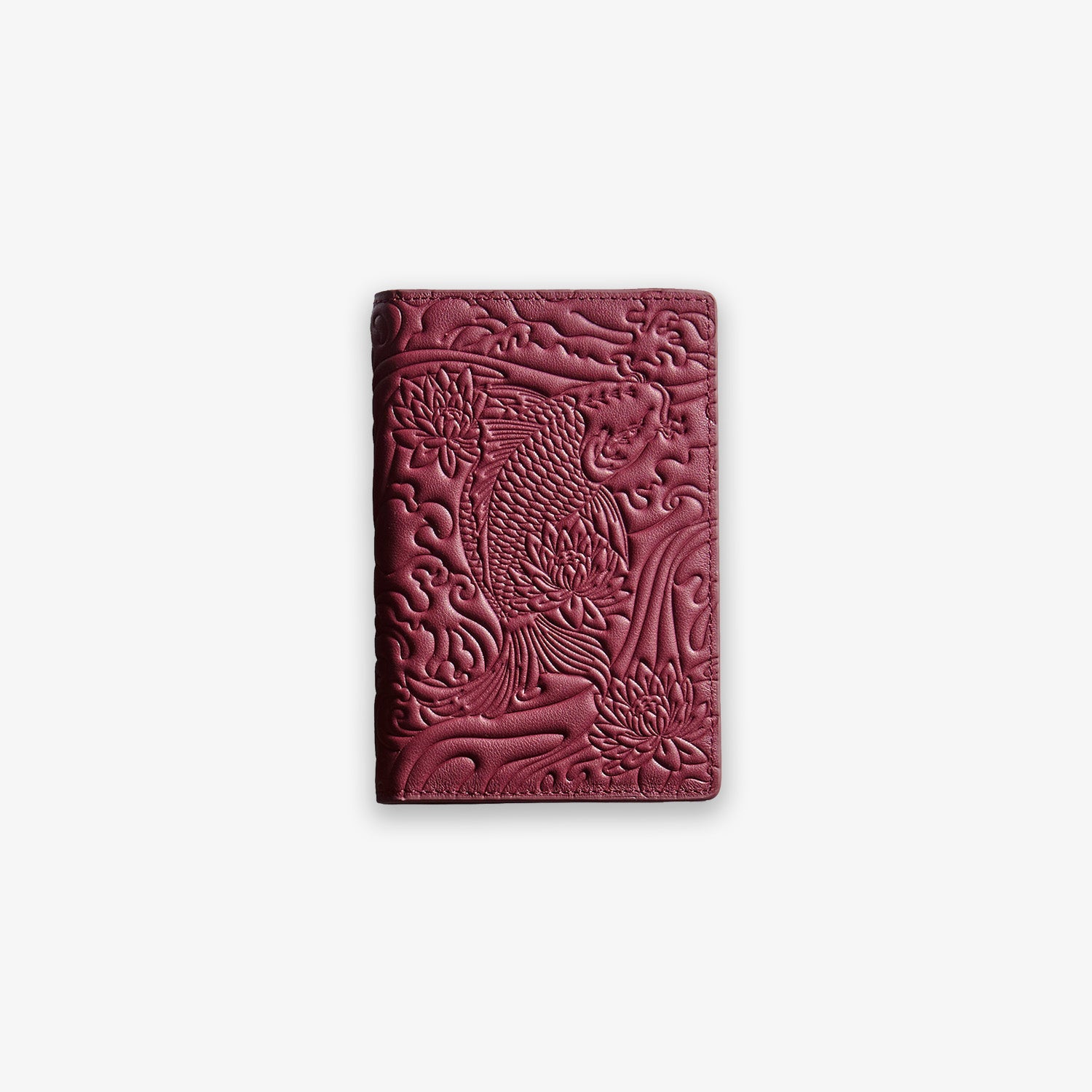 Cherry Red Koi Passport Holder – izuki studios