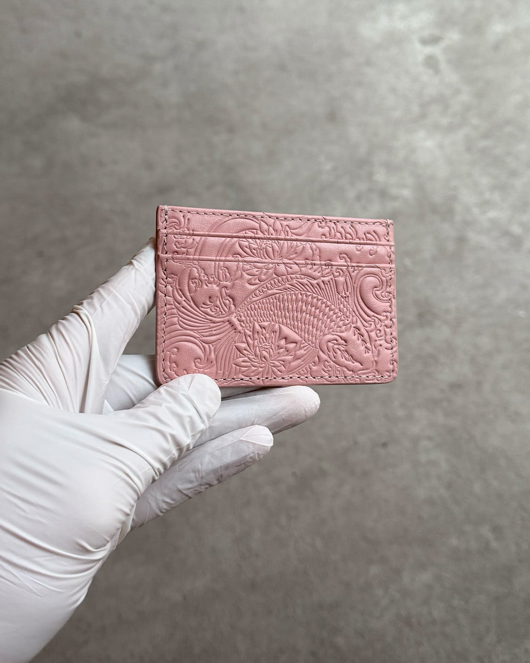 Baby Pink Koi Card Holder