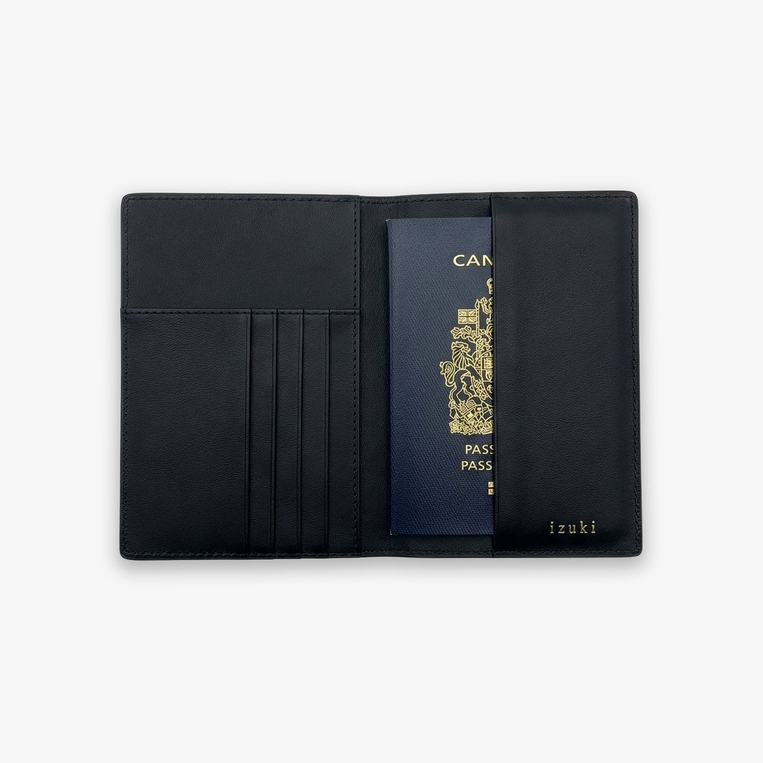 Black Koi Passport Holder – izuki studios