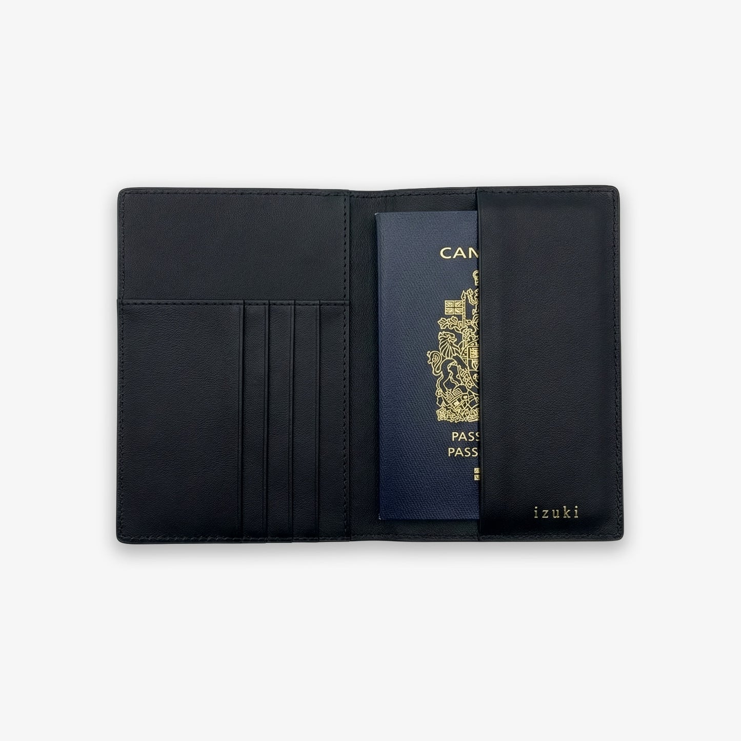 Black Koi Passport Holder