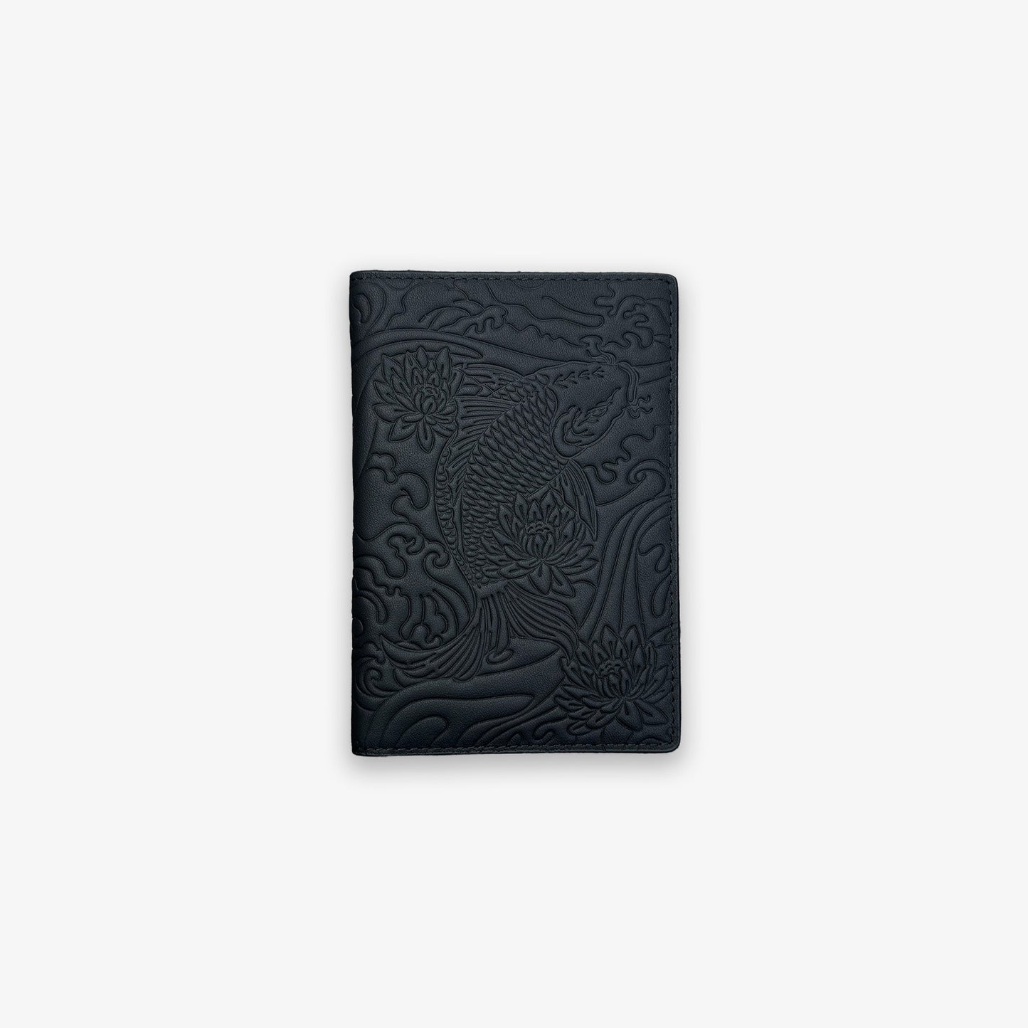 Black Koi Passport Holder