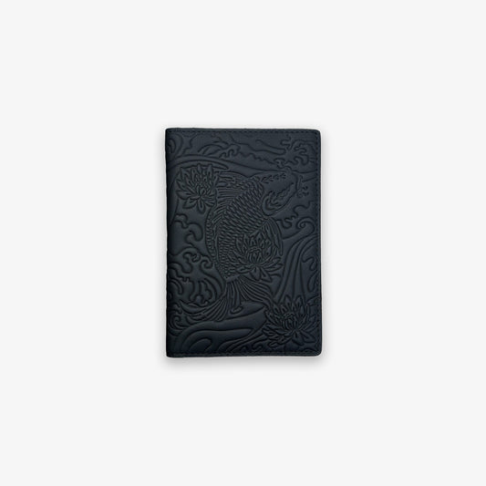Black Koi Passport Holder