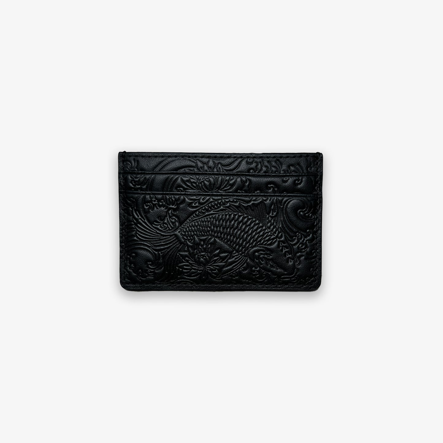 Black Koi Card Holder