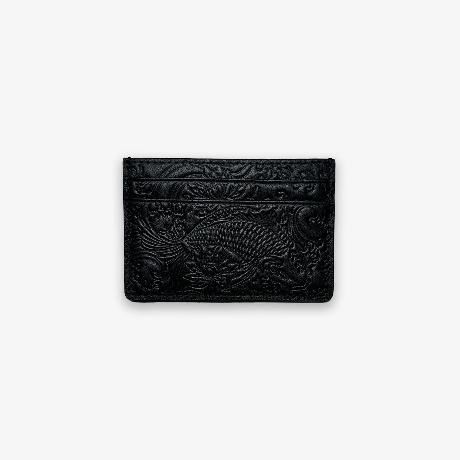 Black Koi Card Holder