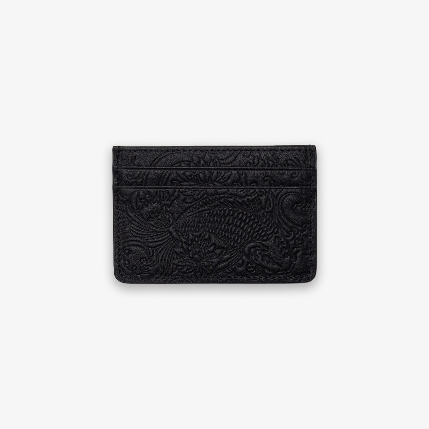 Black Koi Card Holder
