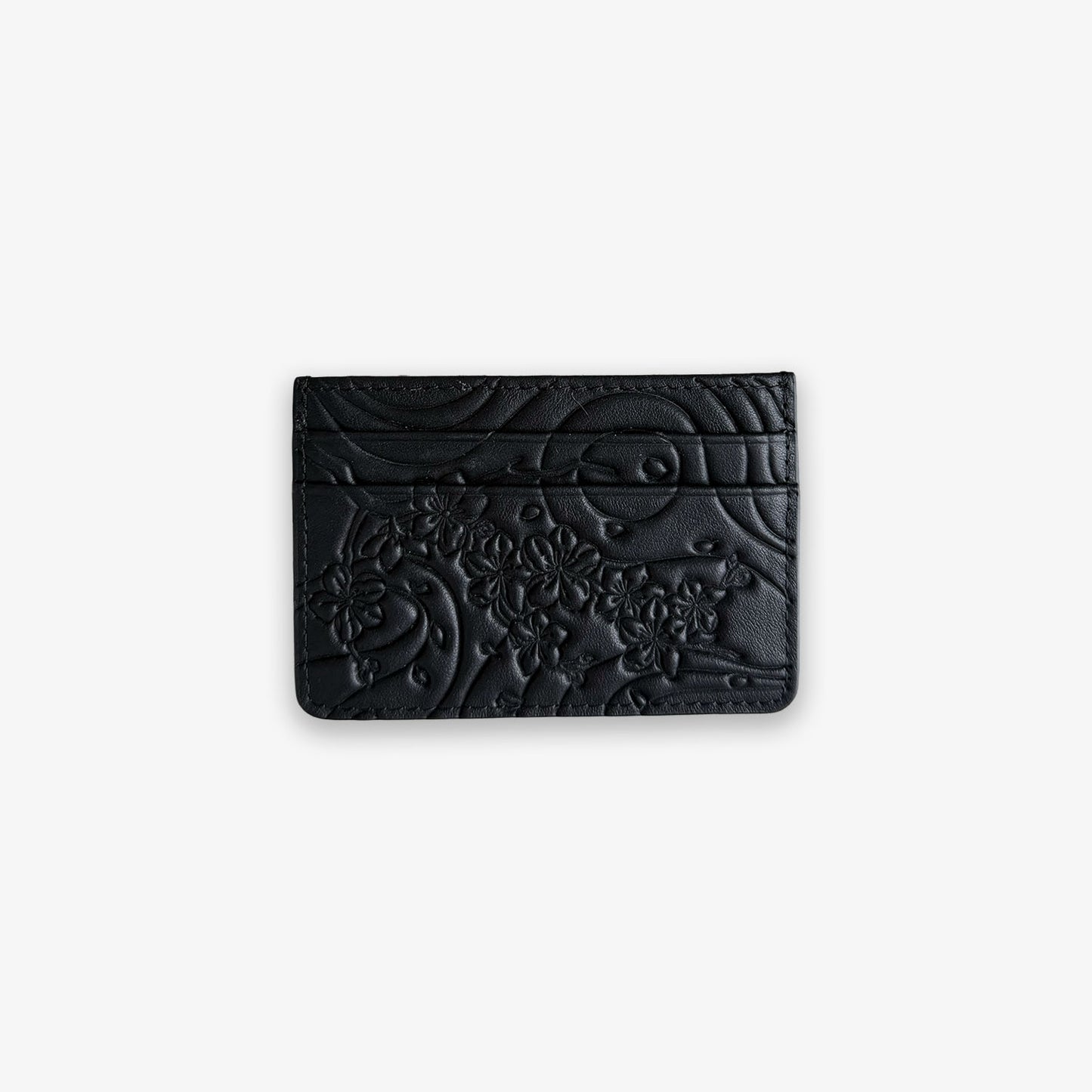 Black Sakura Card Holder