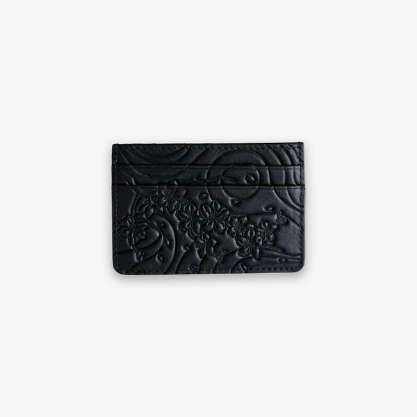 Black Sakura Card Holder – izuki studios