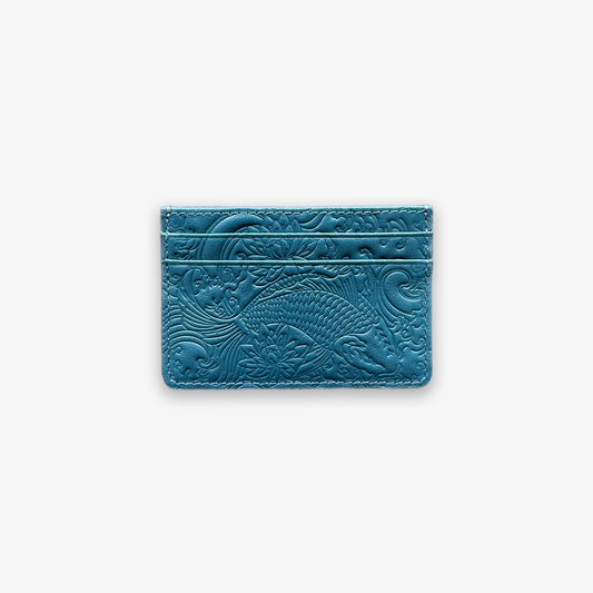 Ocean Blue Koi Card Holder