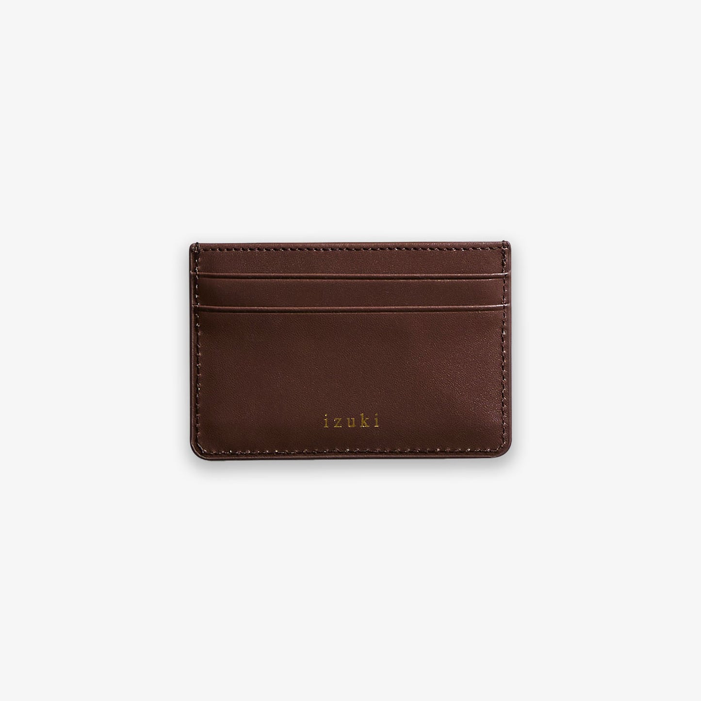 Truffle Brown Koi Card Holder