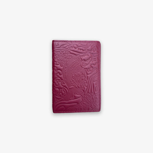 Cherry Red Koi Passport Holder