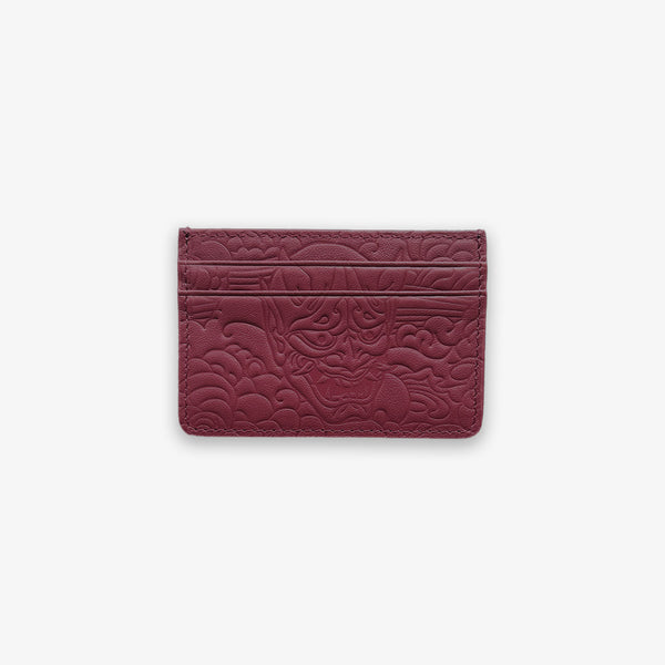 Cherry Red Oni Card Holder – izuki studios