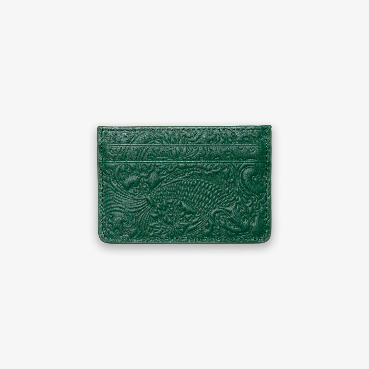 Emerald Green Koi Card Holder
