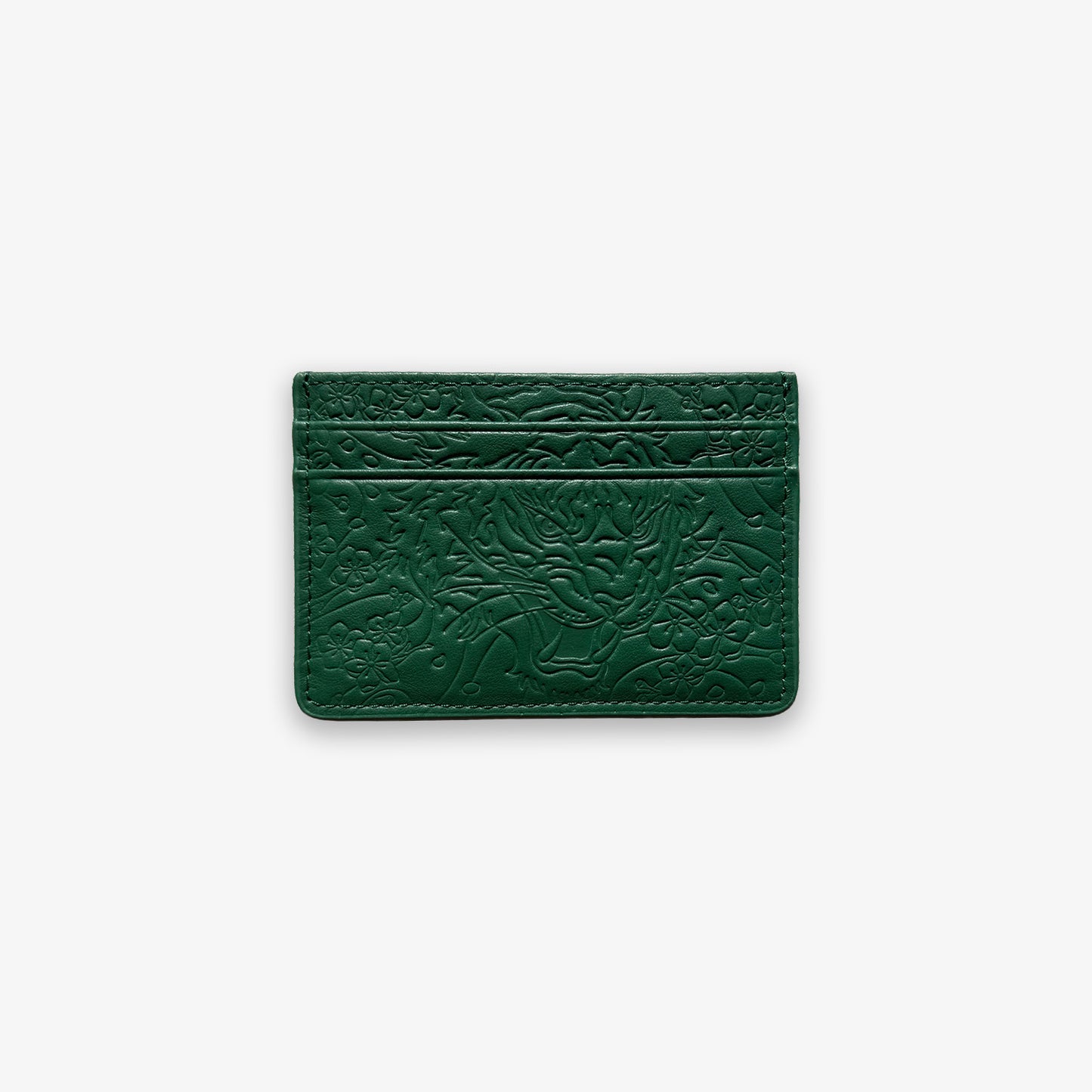 Emerald Green Tiger Card Holder