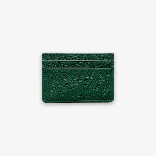 Emerald Green Tiger Card Holder