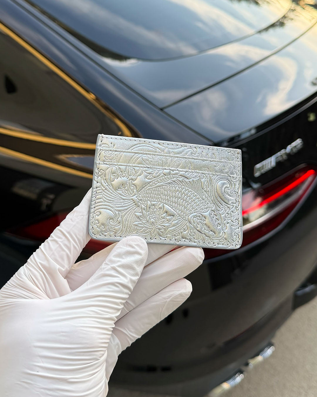 Moonstone Koi Card Holder – izuki studios