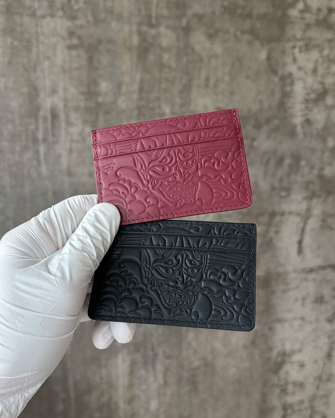 Cherry Red Oni Card Holder – izuki studios