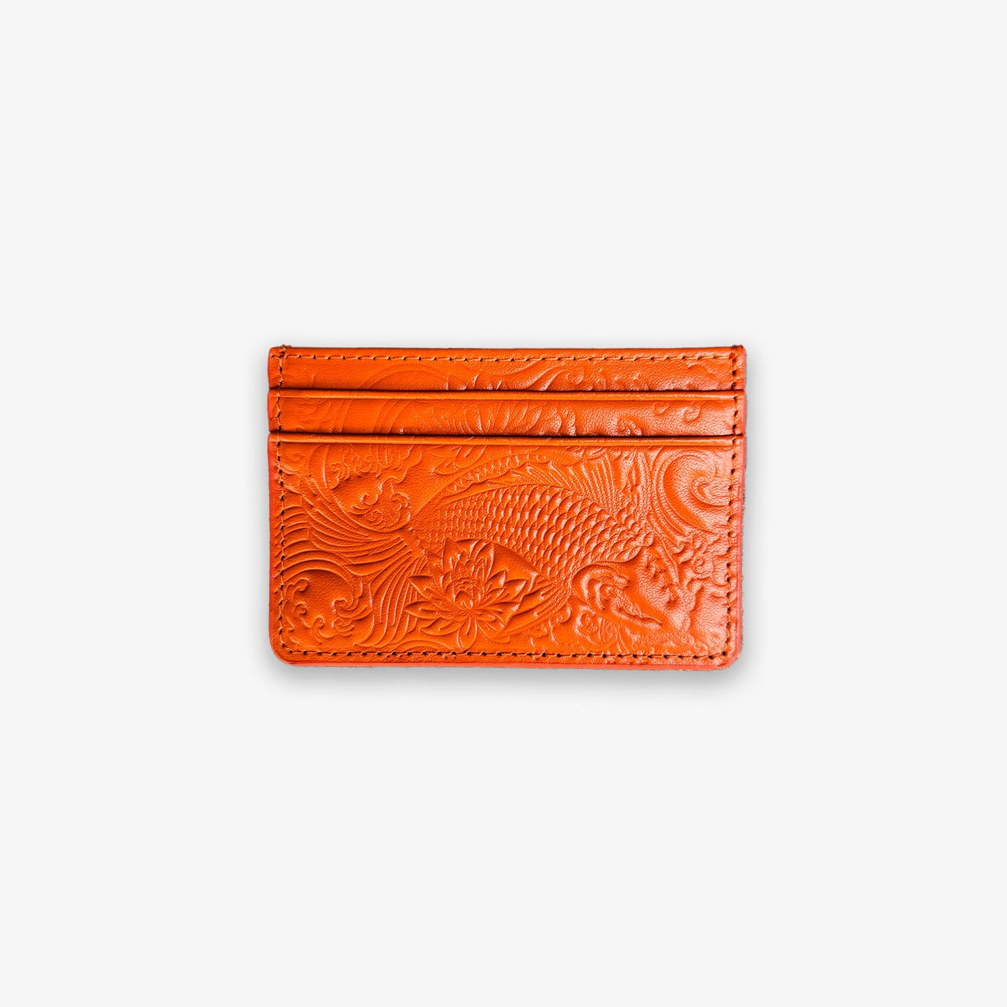 Mandarin Orange Koi Card Holder