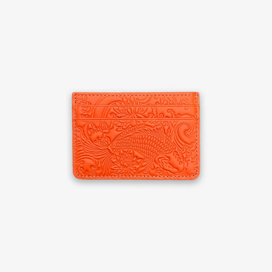 Mandarin Orange Koi Card Holder