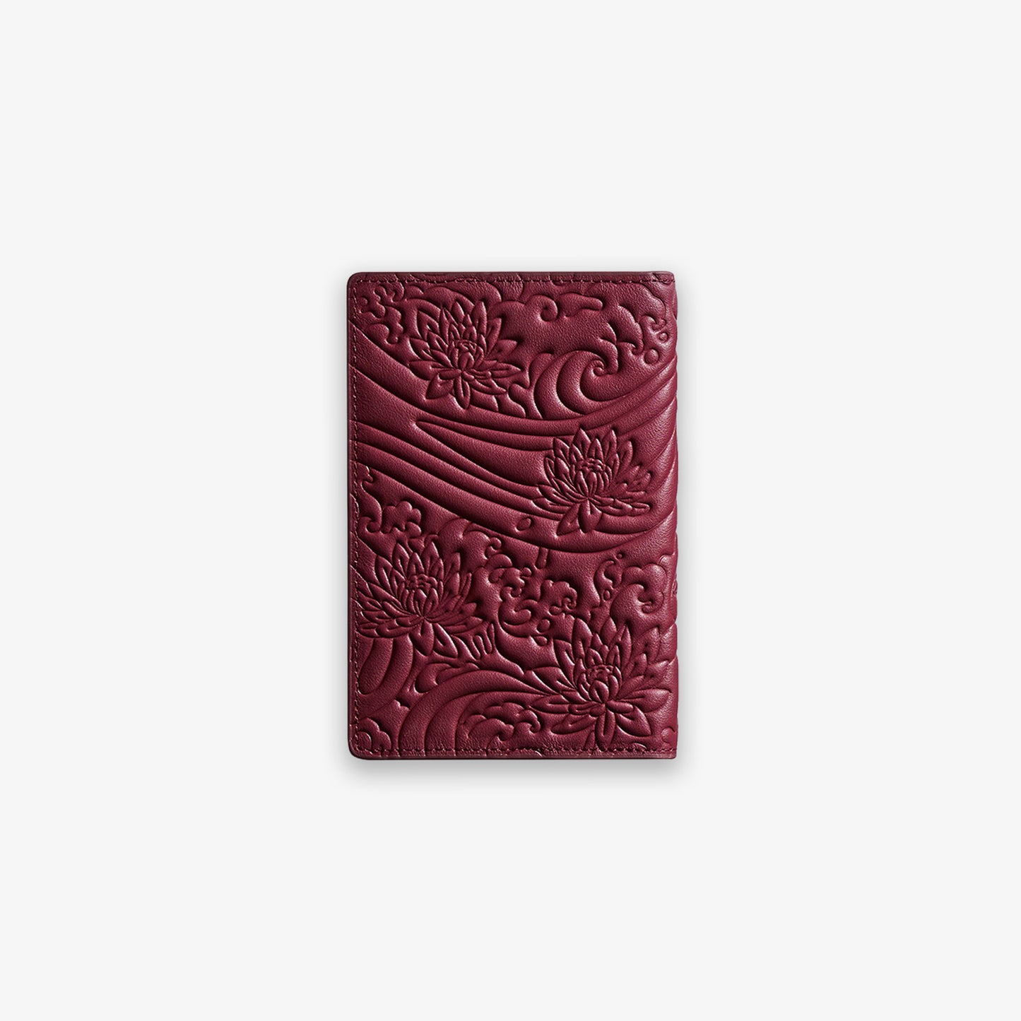 Cherry Red Koi Passport Holder