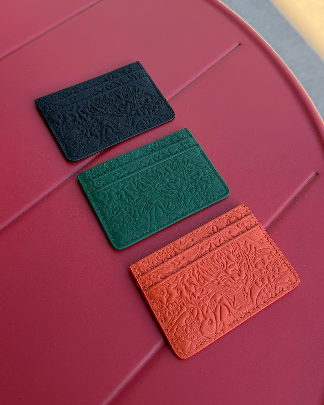 Black Tiger Card Holder