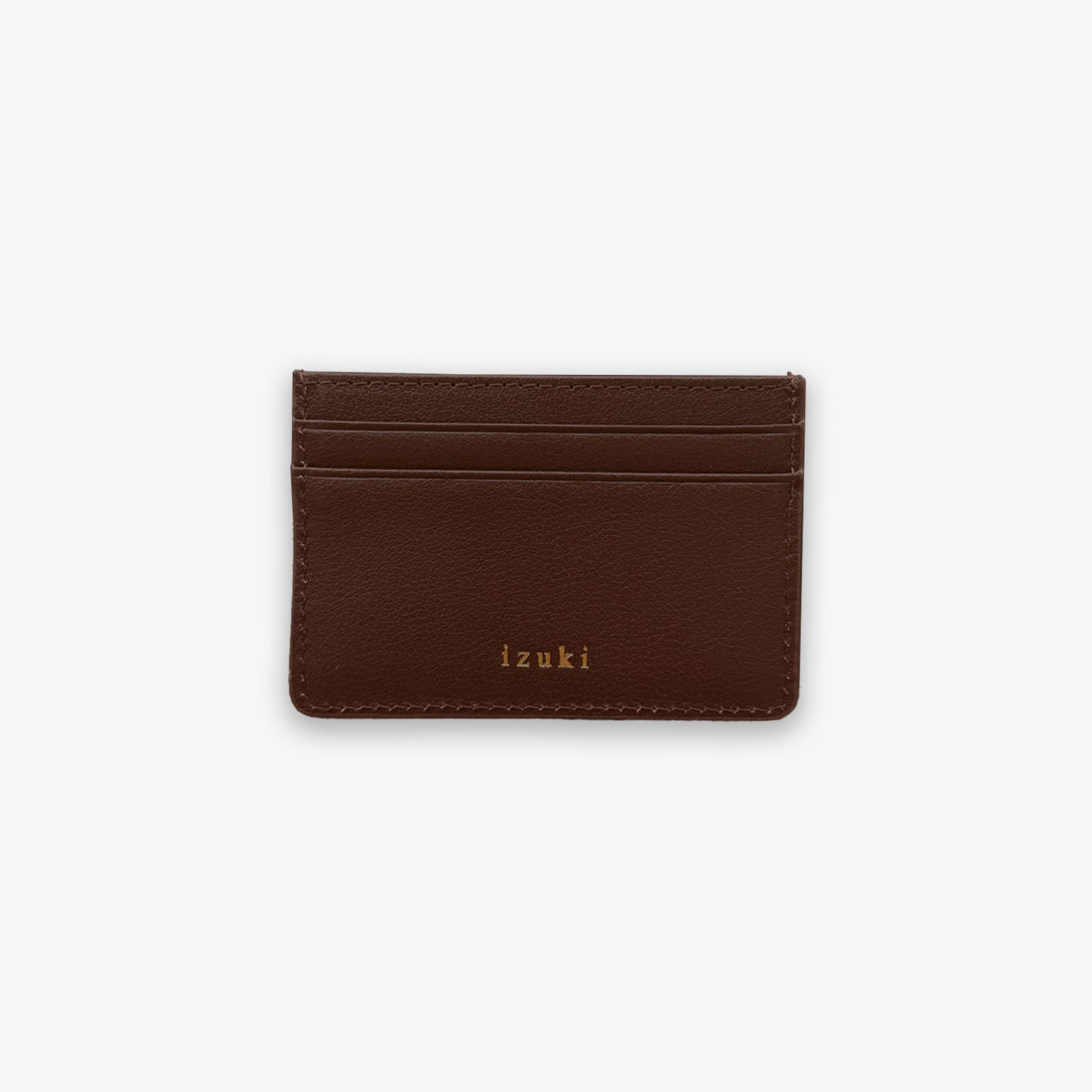 Truffle Brown Koi Card Holder