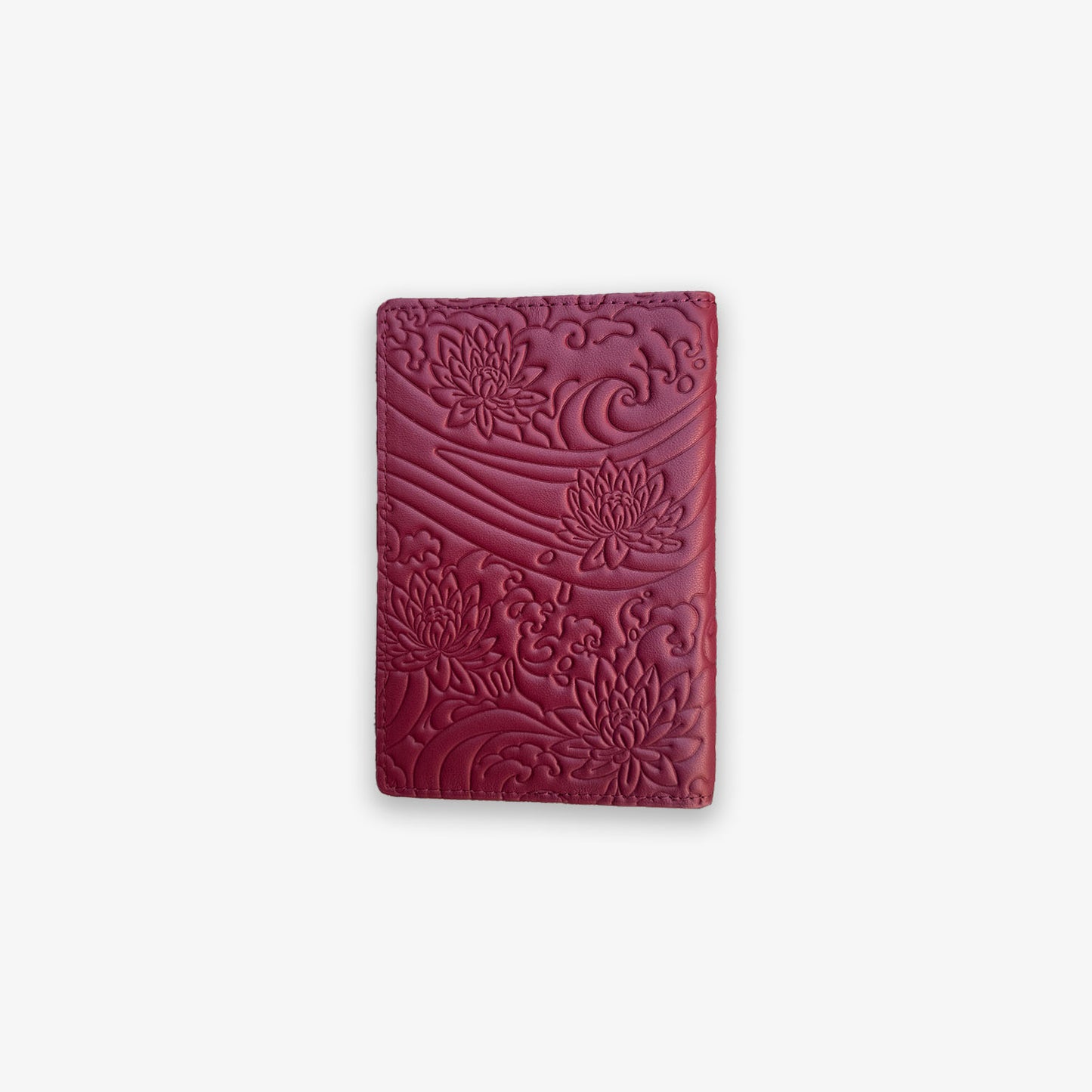 Cherry Red Koi Passport Holder